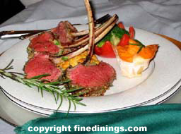 Rack of Lamb 6 Course Dinner