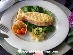 trout puff pastry